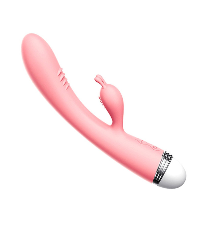 Vibromasseur Rabbit rose vintage 10 vitesse USB 
